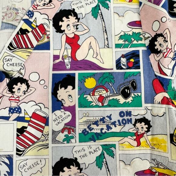 Betty Boop Scrubs Small Vacation. Betty Boop Print. - Picture 12 of 14